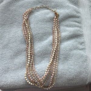 Elegant Gold Beaded Necklace